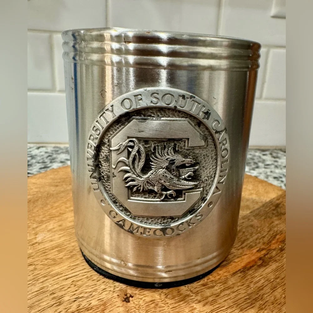 University‎ of South Carolina Gamecocks Pewter Coozie